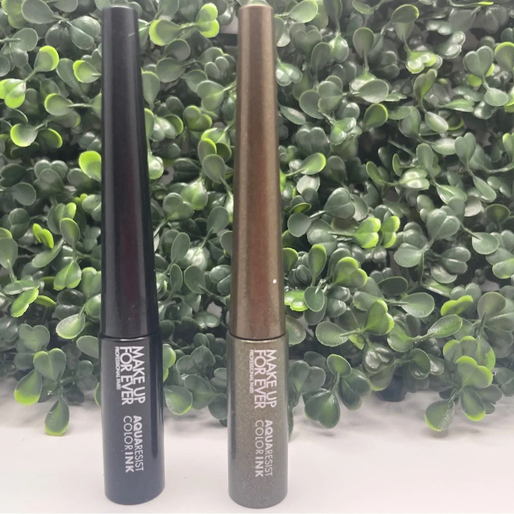 BUNDLE - NWOB - 2 Make Up For Ever Aqua Resist Color Ink eyeliners